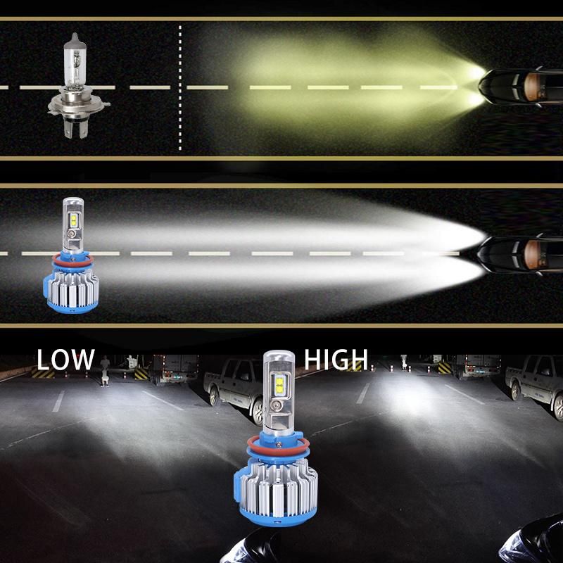 8000lm T1 X3 S1 H13 9005 Auto LED Headlamp