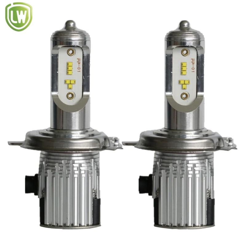 Dual Beam Zes Chip H4 9003 High Beam Low Beam H4 Hb2 LED Headlights