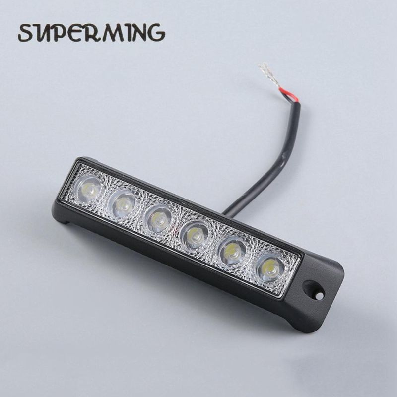 Automobile LED Working Light 18W Headlamp for Car and Truck Engineering Vehicle