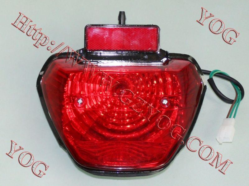 Yog Motorcycle Spare Parts Rear Light for Ybr125, Tvs Star Lx, Gn125