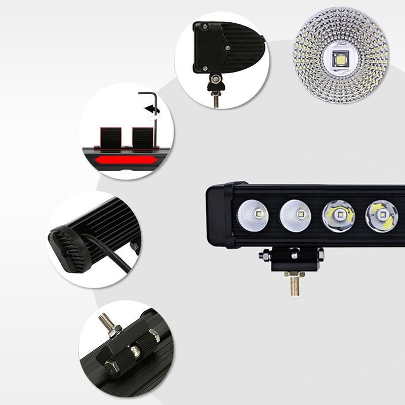 Auto LED SUV Light Bar 120W 4X4 Lamp Bar Light