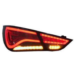 Car Accessories Auto Lamps Car LED Light Car Parts Dynamic Smoked LED Tail Light for Hyundai 2011 Sonata