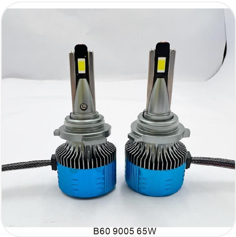 New Model B60 9005 9006 13000lm 60W Super Bright Car LED Headlight