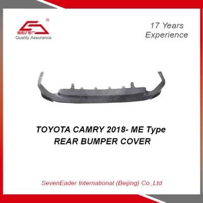 High Quality Auto Car Spare Parts Rear Bumper Cover for Toyota Camry 2018- Me Type