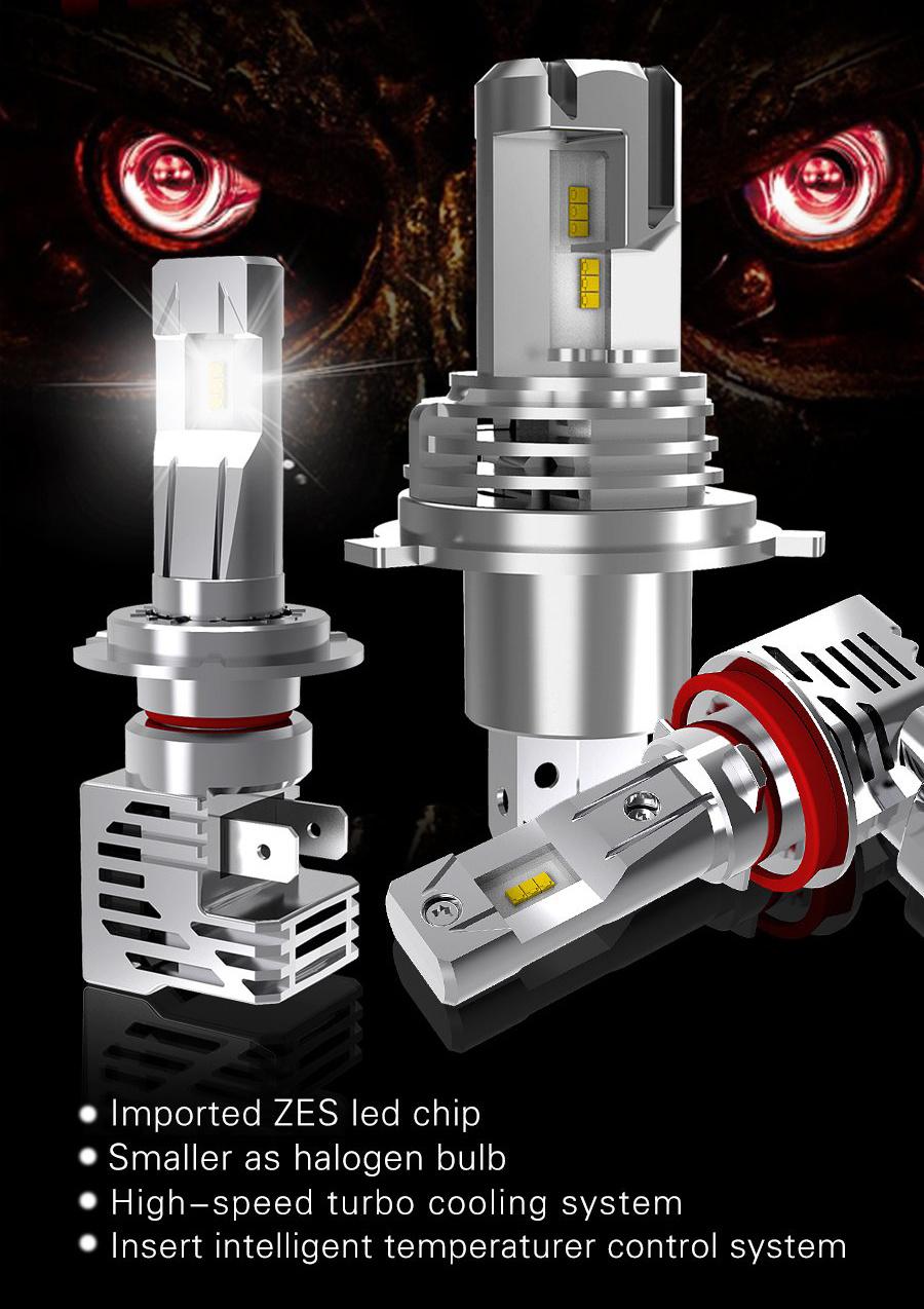 Auto Lamps 2019 New Design Mini Size 9005 Wholesale Auto Lamps