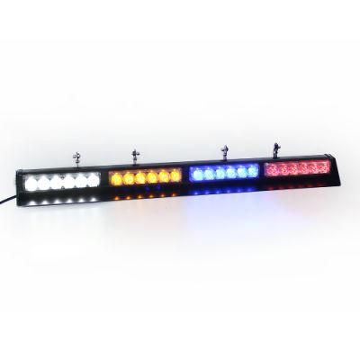 Haibang Visor Emergency LED Warning Strobe Split Mount Deck Dash Front Rear Windscreens Lightbar Traffic Light