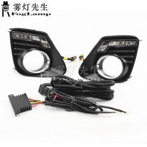 LED Daytime Running Lights for Toyota Corolla 2011 2012 2013 DRL Fog Lamp Cover Light