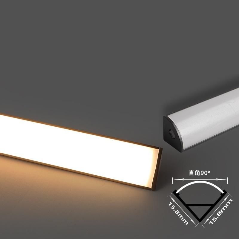 4000K-6000K Aluminum Channel for LED Flex Strip, Can Be Customized to Any Length