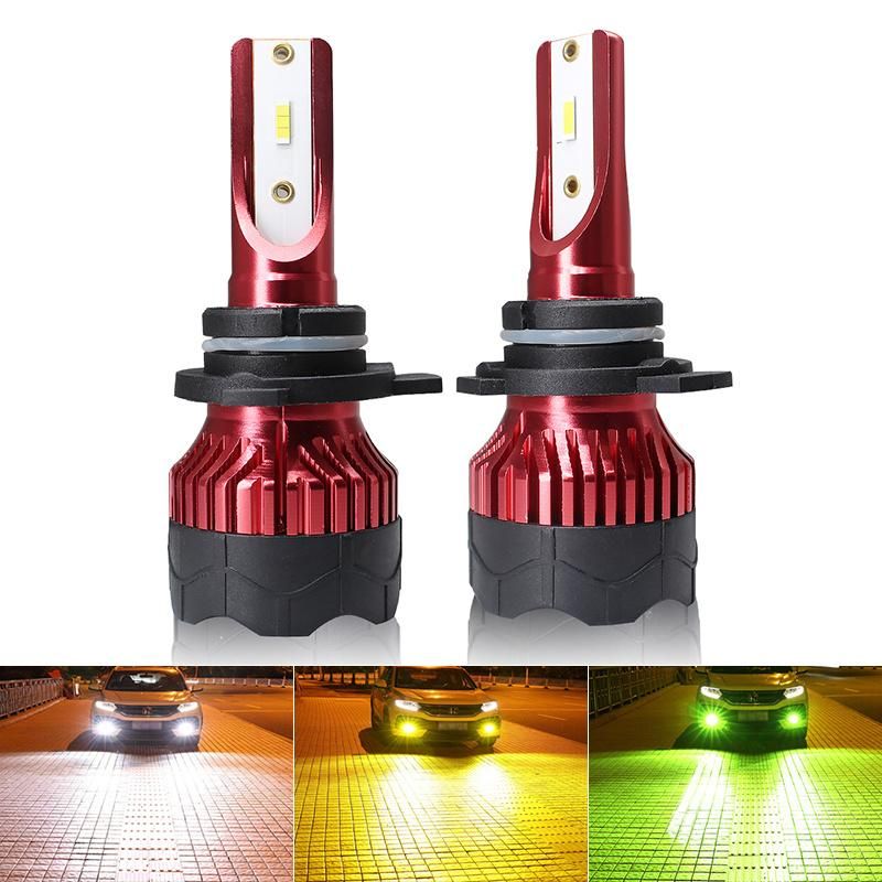 2020 Cheap  K5 120W Csp COB Car LED Light Fan Cooling Car LED Lights H4 Hb3 9005 H11 16000ml 