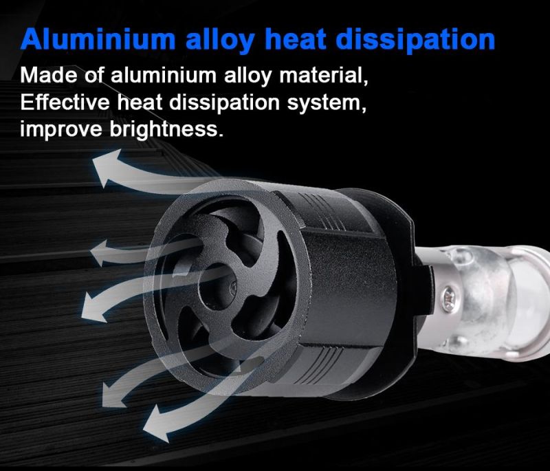 Super Bright Headlight Plug and Play 8000lm 50W LED Headlight H13 H4 9004 9007 H11 H7