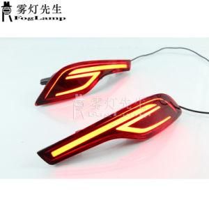 2PCS LED Multi-Function 12V LED Reflector Lamp Rear Fog Lamp Bumper Light Brake Light for Honda CRV Cr-V 2017 2018 2019