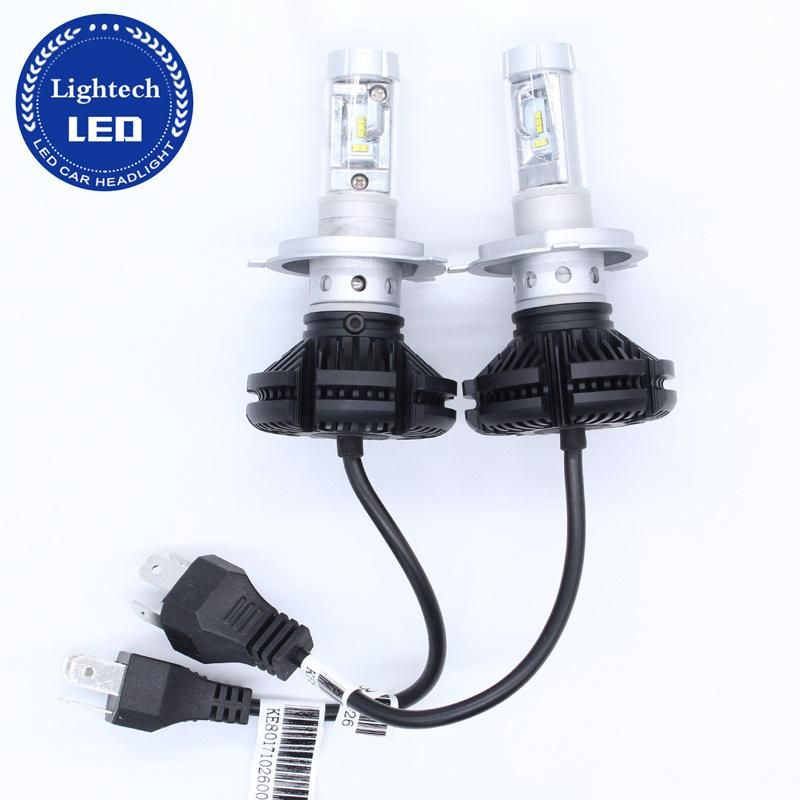 Cheap Super Bright Auto H11 H1 H15 H16 9005 9006 H7 Bulb 12V 24V H4 Car X3 LED Headlight