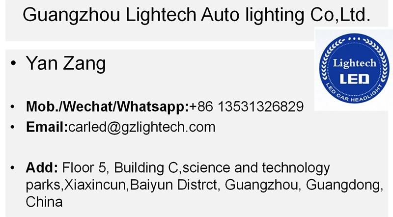 Wholesale LED Headlight Bulb Gt7 LED Auto Lights 6000lumen 12V DC Powerful LED Headlight