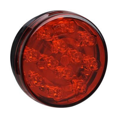 Manufacturer High Quality Round 10-30V LED Truck Trailer Indicator Stop Tail Reverse Signal Lamp Bus Tail Light