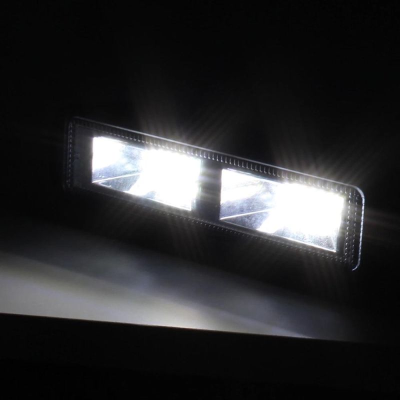 6.3 Inch 60W Mini LED Work Light Bar Signal Row for off Road Trucks 4WD 4X4 Driving Fog Lamp Flood Beam Fog Lamp 12V 14V