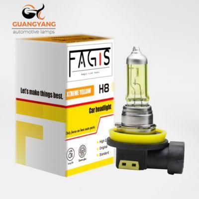 Fagis H8 12V 35W Yellow Car Fog Headlight Halogen Lamps