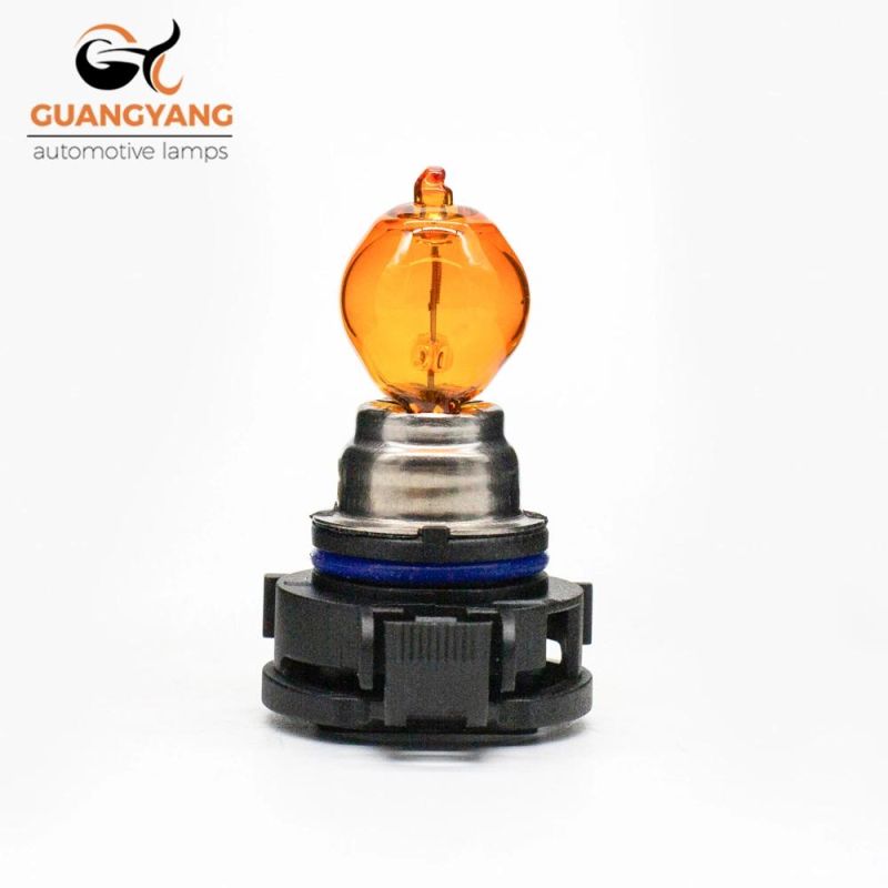 Manufacturer Psy24W Fog Lamp Brake Light 12V 24W Amber Quartz Glass Amber Warm White Car Bulb Tail Light
