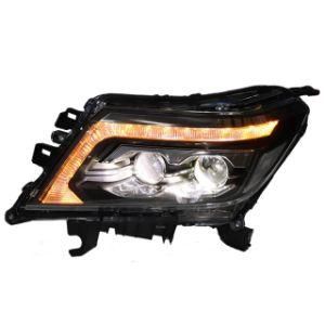 Car Accessories Np300 LED Headlight Projector Lens Car Lamps LED Headlight for Nissan Navara Frontier 2015