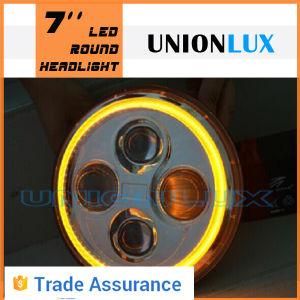 7&quot; LED Headlight SAE DOT ECE 7inch LED Round Head Light with DRL