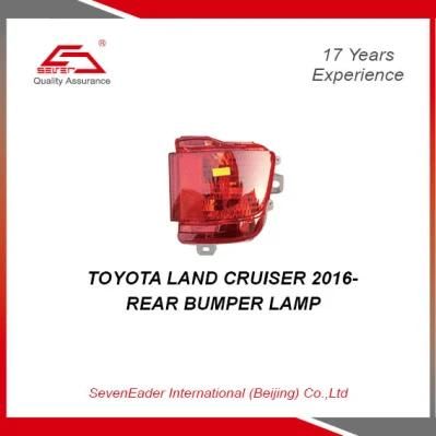 High Quality Auto Car Rear Bumper Light Lamp for Toyota Land Cruiser 2016-