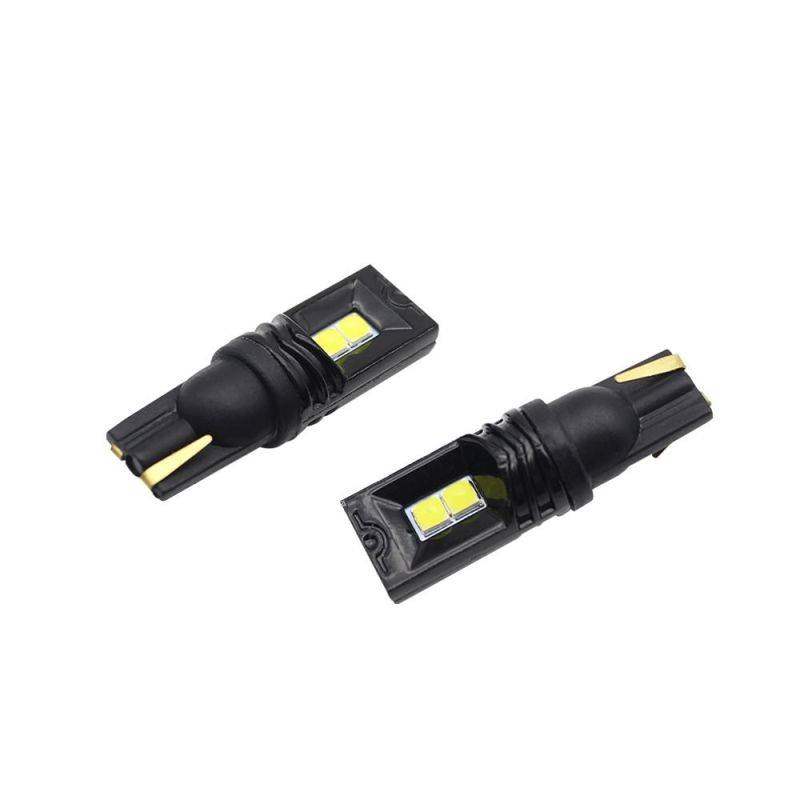Six Colors T10 2525 4SMD Canbus LED Car Wide Bulbs Car LED Bulbs Spare Brake Lights Turn Signals