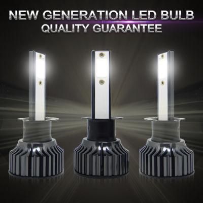 Powerful Super Bright LED LED Headlight H1 Auto Lamp Car Automobiles LED Head Lamp 12V 24V 6000K White Light