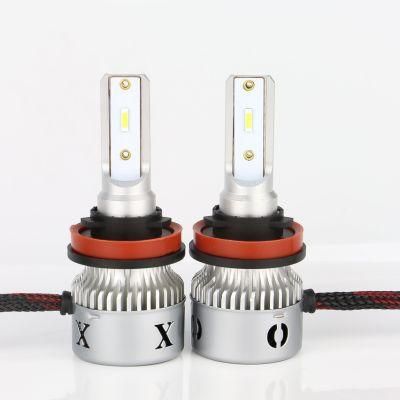 Weiyao Factory L8 5000lm H11 Auto Car LED Light Motorcycle Bulb H11 LED Headlight