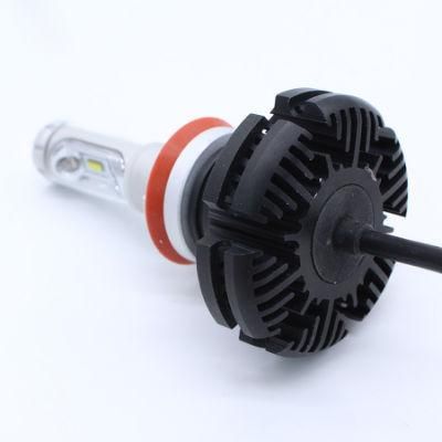 Offroad Aluminum Housing Wholesale Auto Light Car LED 24V 12V X3 3000K 6500K 8000K Multi Color H11 LED Headlight