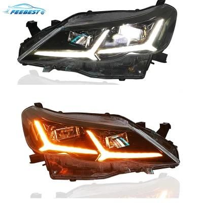 LED Head Lamp Headlight Head Lamp Assembly Hit for Toyota Vertiga Mark X 2 Reiz 2010-2013