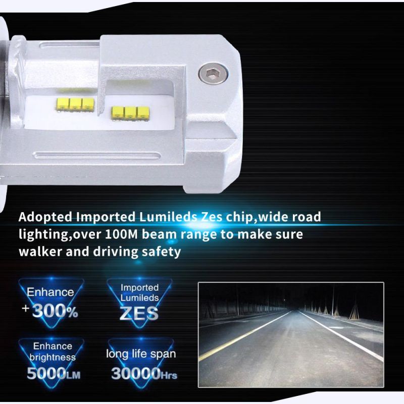 Car Headlight Conversion 4200lumen LED Headlight Brands 12V DC