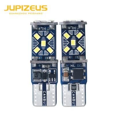 Factory Direct New T10 Width Light Canbus W5w 2016 15SMD Highlight Decoding Stepless