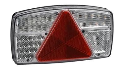Good Supplier 24V Auto Light Indicator Stop Tail Fog Reverse Side Marker Reflector Rear LED Trailer Light