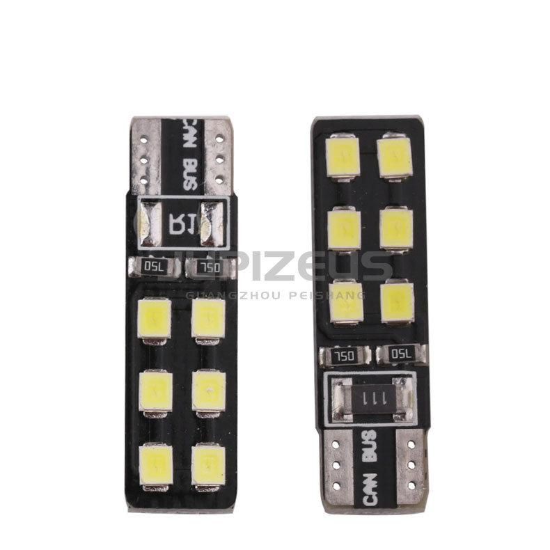 Auto Lighting System T10 12SMD SMD 2835 LED Canbus Signal Light Car Bulb Super Bright LED T10 W5w