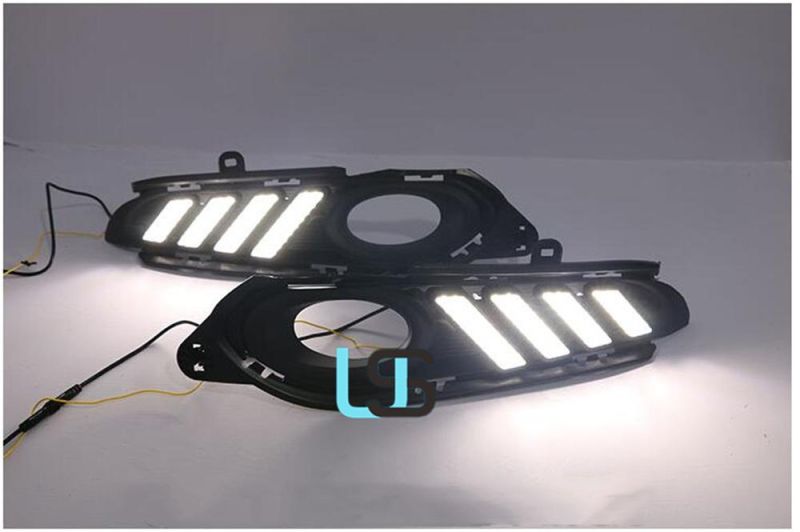 for Honda Hrv Hr-V Vezel 2014 2015 2016 2017 2018 LED DRL Brake Reverse Turn Signal Front Bumper Fog Lamp Car 12V Auto Daytime Running Lights