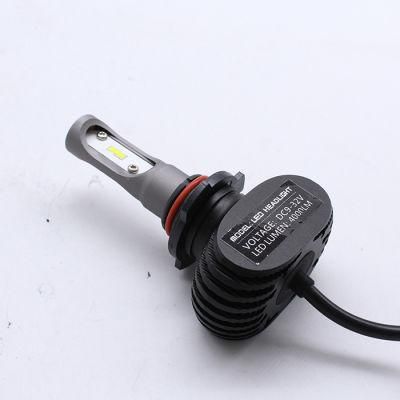 Car Accessories 9005 Hb3 Mini LED Headlight S1 S2 50W 8000lm Car Dual Color LED Head Light