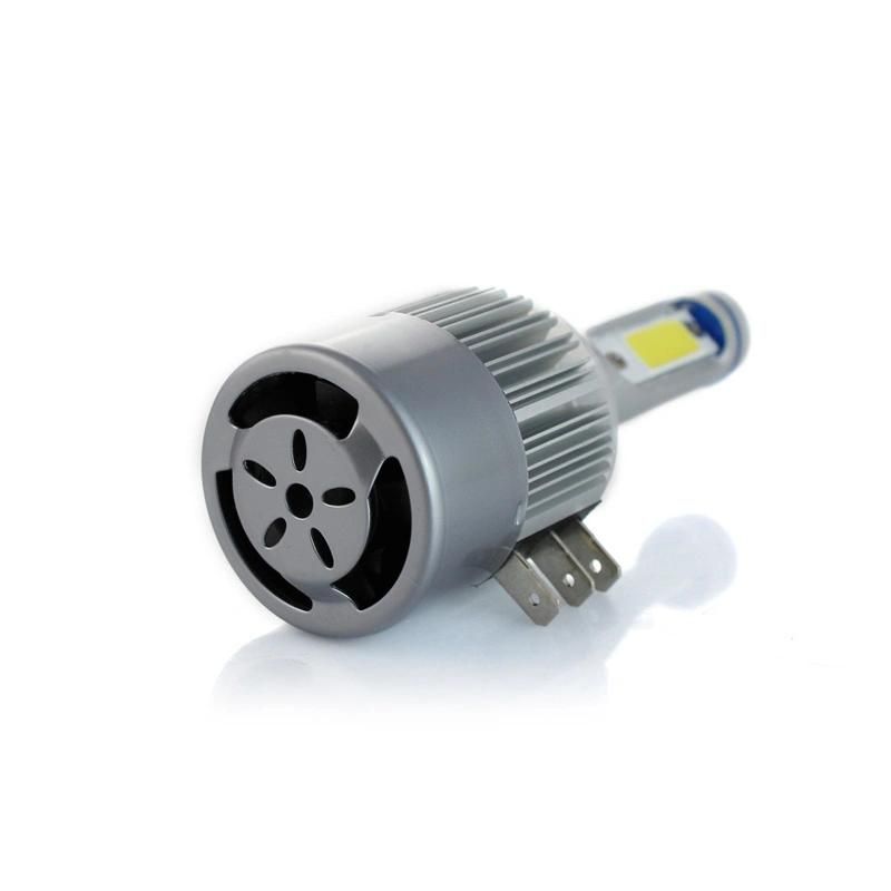 Car H15 LED Bulb Headlight 24W 4000lm Wireless Car Headlight Lamp 12V Conversion Driving Light 6500K White for VW Audi BMW