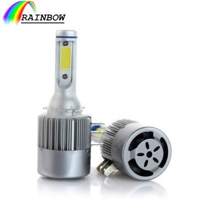 H15 LED Car Headlight 12V 8000lm 6000K Lamp C6 LED Auto Headlamp Bulb COB Chips Car Styling
