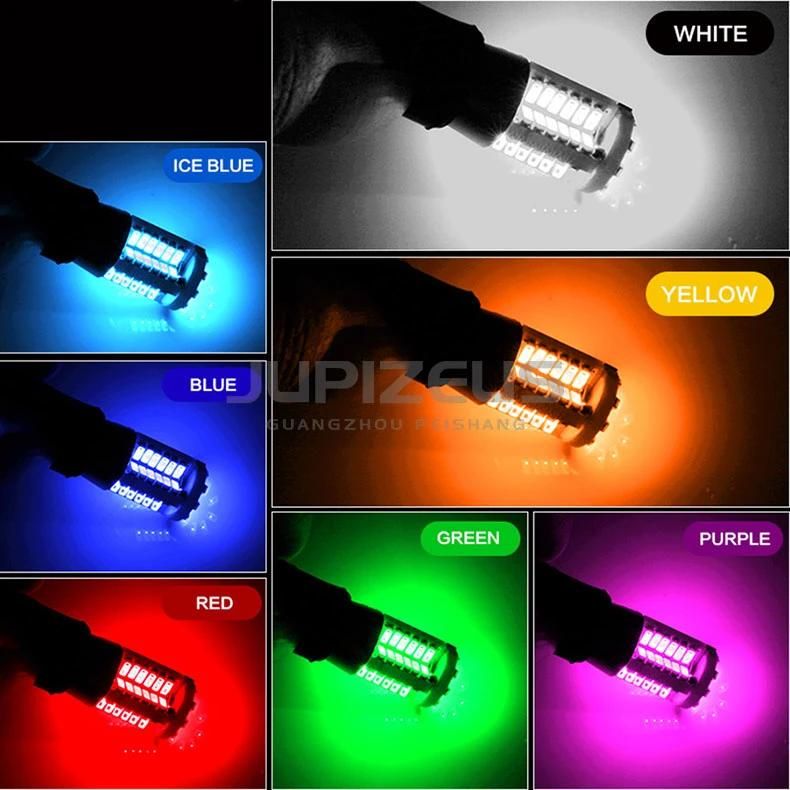 12V T10 3014 57 LED Bulbs LED T10 Canbus Car Light LED with Multi Color