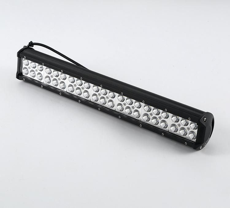 Dual Row 126W CREE Spot Flood Combo LED Light Bar for Offroad 4X4 Car Auto Tractor Truck