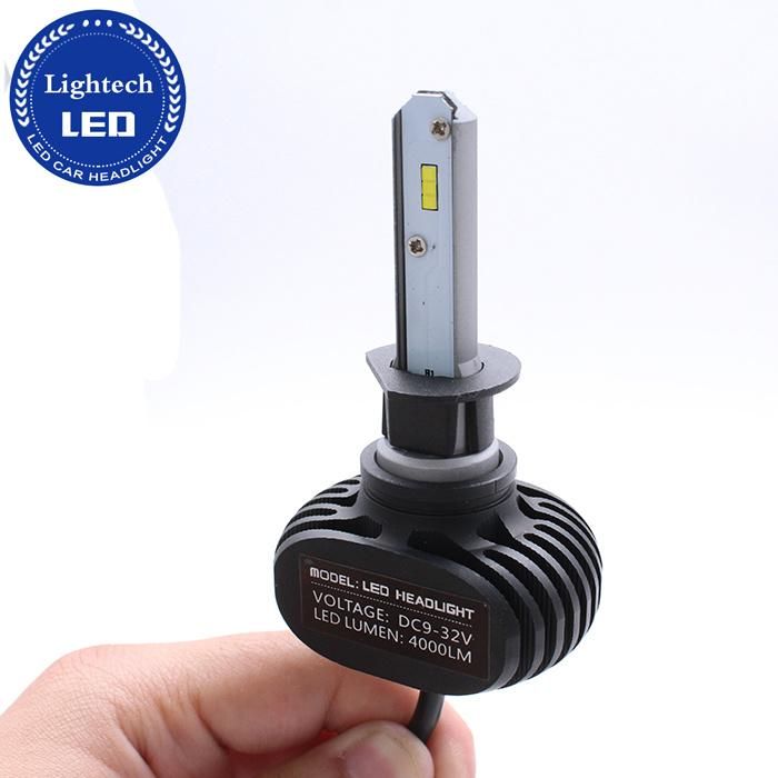 Waterproof Fans Cooling 12V 24V Car LED Headlamp H11 36W 6000K 4000lm Auto LED Headlight Bulbs H1