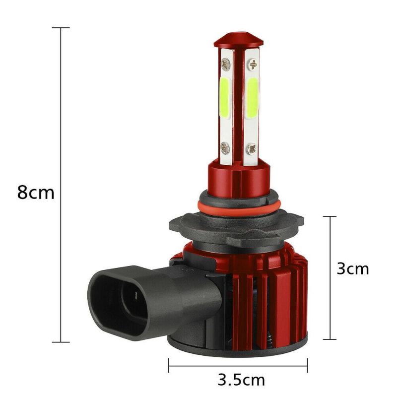 Powerful Super Bright LED Bulb LED Headlight 9005 Hb3 Auto Lamp Car Automobiles LED Head Lamp 12V 24V 6000K White Light