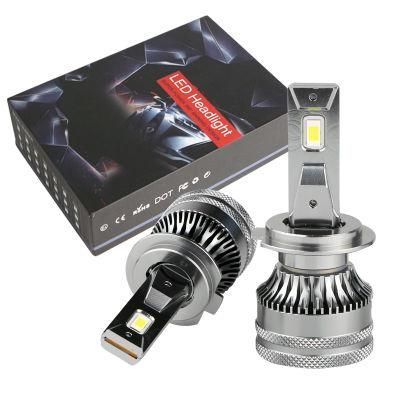 Universal Car LED Bulb 4500lumen Fog Lamp LED PARA Autos Fanless H7 LED Auto Headlight
