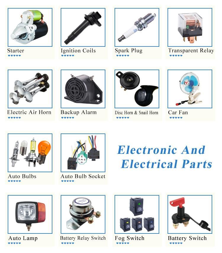 Convenient Installation Electronic Electrical Parts Quartz Glass H4 H1 H3 Halogen 12V/24V Car Headlight/Globe/Bulbs/Light/Auto Global/LED Bulb/Lamp