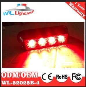 LED Surface Mount Light Head 4LED Warning Lighthead 12/24V DC