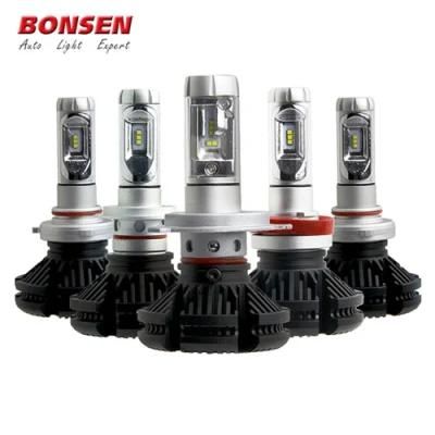 High Lumen Car LED Headlight 8000lm X3 Car Head Lamp