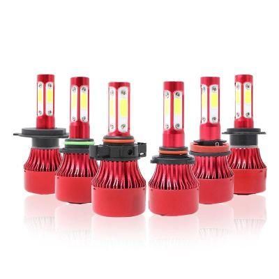 Super Bright High Low Beam 16000lm X7 H3 H1 H11 880 9005 9006 H13 Car LED Headlight Bulb H4 H7 LED, Auto H4 H7 X7 LED Headlight