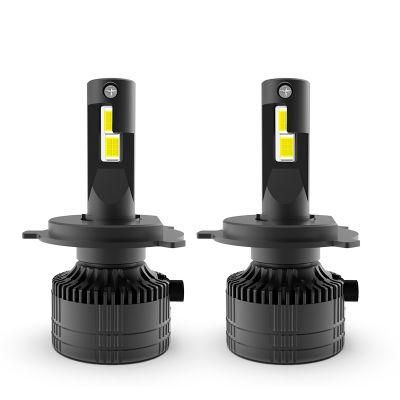 Super Bright 9005 9006 H4 LED Projector Headlight Car Lamp Bulb 10000lm Good Light Pattern HID Lens Headlight for Car