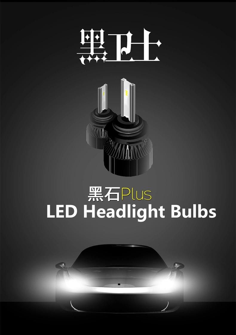Sanvi Dual Heat Pipe LED 12V 55W 5500K Headlights H7 Headlamps Bulb Xenon Lights Bulb Halo Headlights Custom Headlights Best LED Headlights Auto LED Universal