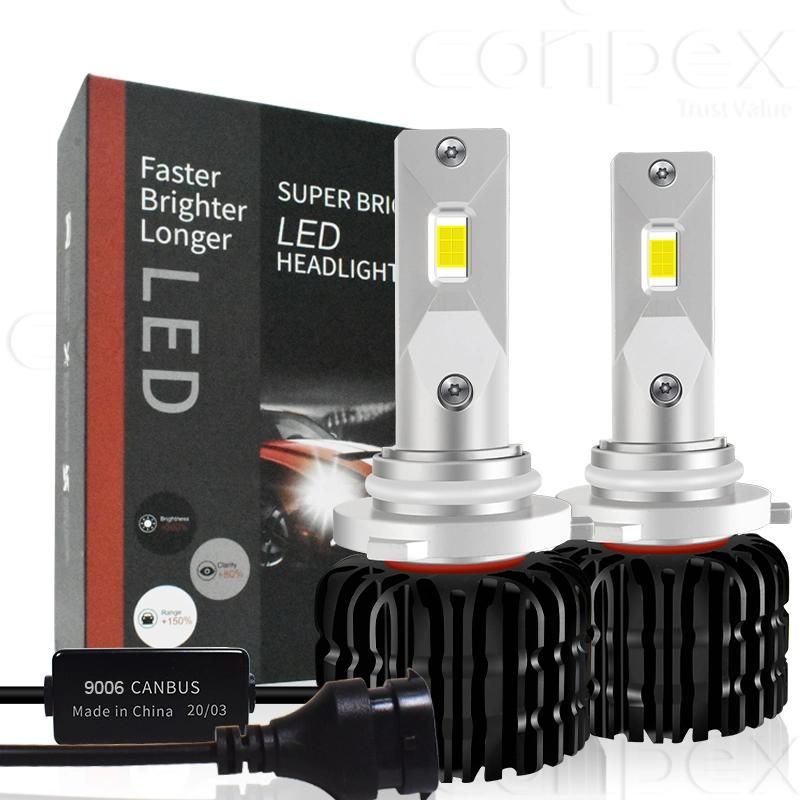 Conpex Auto Car LED Headlight High Low Beam M6PRO No Fan