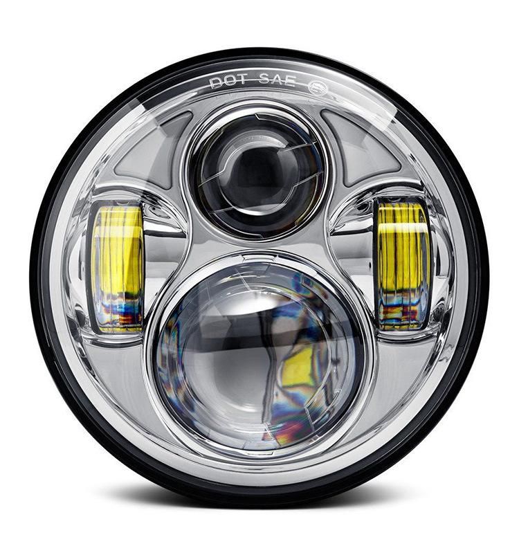5.75" Inch LED Headlight for Harley Sportster 5-3/4" Motorcycle Projector 40W LED Headlight Lamp